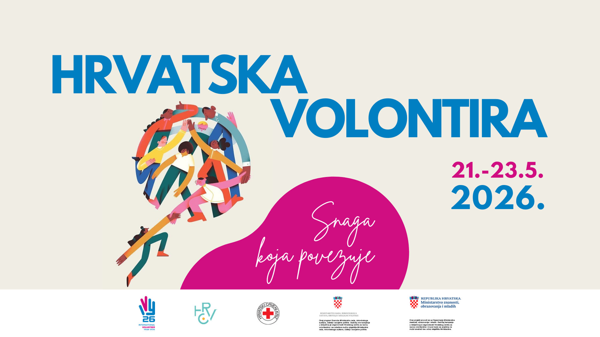 Uključite se u kampanju Hrvatska volontira 2026.!